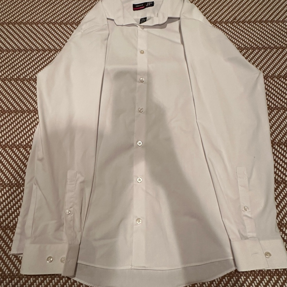 Men's Classic White Dress Shirt